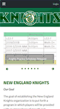Mobile Screenshot of newenglandknights.com